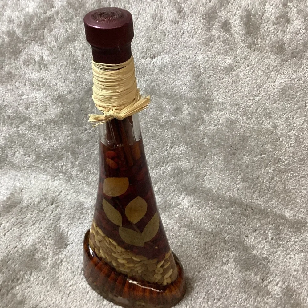 Shonefields Infused Vinegar/ Oil Decorative Bottle Kitchen‎ Herbs Sculpture Art